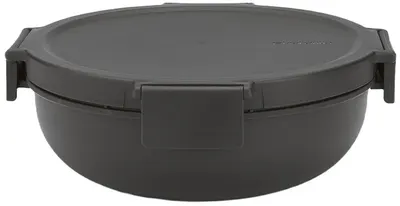Bol de salată Brabantia - Make & Take, 1.3 L, gri închis
