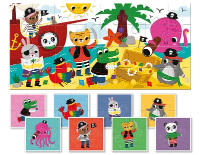 Puzzle - Baby - Pirati
