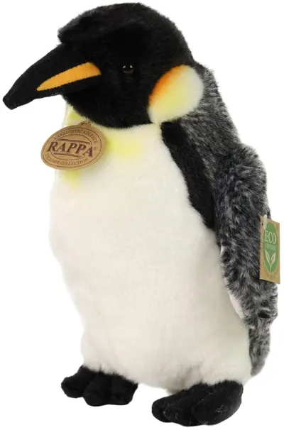 Jucărie de pluș Rappa Eco Friends - Pinguin, 27 cm