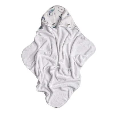 Prosop cu gluga bambusbumbac organic Dream Catcher 90x90cm XKKO