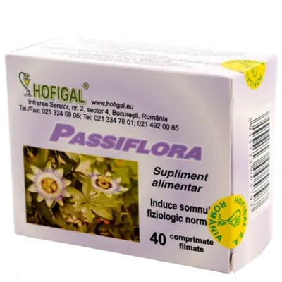 Passiflora, Hofigal | 40 comprimate