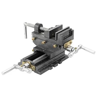 vidaXL Menghină în cruce mașină de găurit, acționare manuală, 70 mm