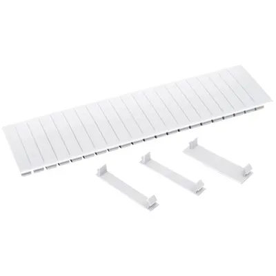 12 module plug, Alb