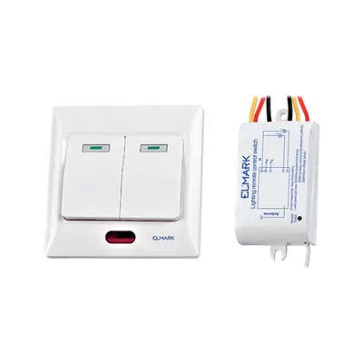 INTRERUPATOR TELECOMANDA RF DOUA CANALE wireless radio frecventa, fara fir