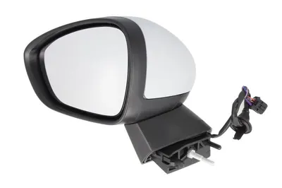 Oglinda stanga potrivit CITROEN C4 II dupa 2009 - electrica incalzita, grunduita