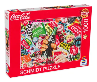Puzzle Schmidt din 1000 de piese - E timpul pentru Coca Cola