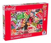 Puzzle Schmidt din 1000 de piese - E timpul pentru Coca Cola