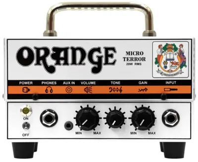 Amplificator pentru chitară Orange - Micro Terror, alb/portocaliu