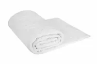 Pilota matlasata Ultrasleep Somnart, 150x200 cm, 250 g/mp, microfibra, matlasare ultrasonica, lavabila la 90°, alb