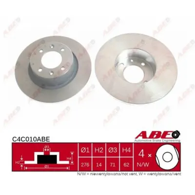 Disc frana ABE C4C010ABE