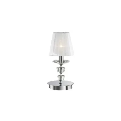 veioza Pegaso mica, 1 bec, dulie E14, D:180 mm, H:300 mm, Crom