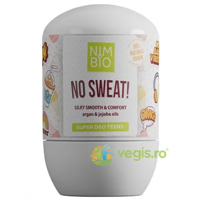 Deodorant Natural pentru Adolescente No Sweat 50ml