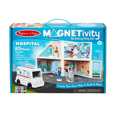 Set magnetic de joaca Spitalul - Melissa & Doug