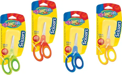 Foarfeca pentru copii Colorino Kids - 13 cm, sortiment
