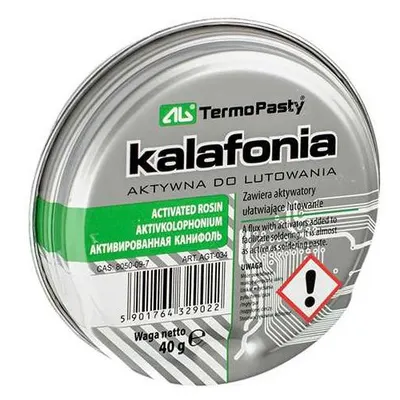 Colofoniu ( sacaz ) cutie 40gr, TermoPasty RSN-BX-40-TPY / 5901764329022