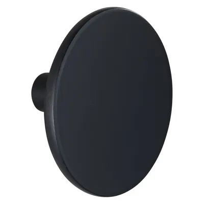 Cârlig de perete Wenko Melle, ⌀ 8 cm, negru mat
