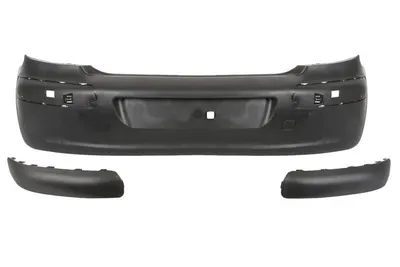 Bara spate cu lamele, grunduit, TUV potrivit PEUGEOT 307, 307/combi Hatchback 2000-2007