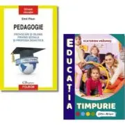 Pachet: Pedagogie. Provocari si dileme privind scoala si profesia didactica si Educatia timpurie