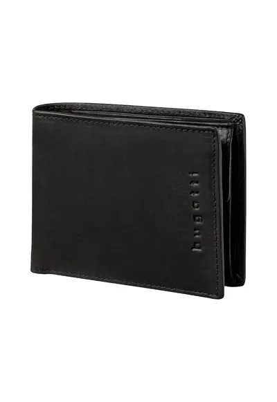 Portofel barbati - seria Romano 493994 - piele naturala - Negru