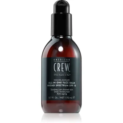 American Crew Shave & Beard ALL-IN-ONE Face Balm Broad Spectrum SPF 15 balsam după bărbierit SPF 15 170 ml
