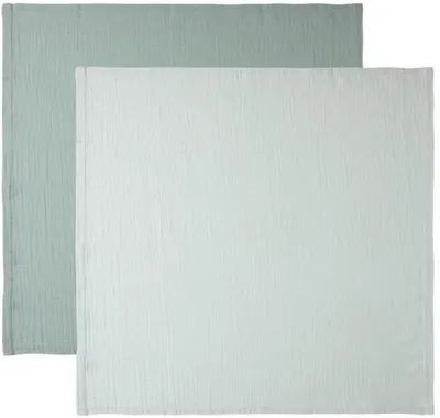 Scutece finet Bebe-Jou - Pure Cotton Green, 70 х 70 cm, 2 buc
