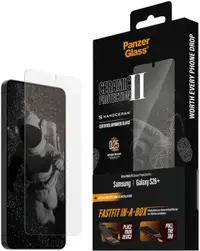 PanzerGlass sticlă protector – Ceramic cu FASTFIT IN-A-BOX, Galaxy S26 Plus