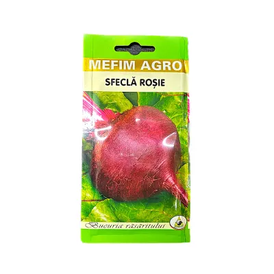 Seminte sfecla rosie Detroit 5 gr, Mefim - Default Title