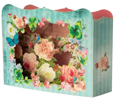 Felicitare Gespaensterwald 3D - Flowers