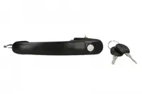 Maner usa fata stanga dreapta exterior, cu chei, cu incuietoare, negru FORD GALAXY; SEAT ALHAMBRA, CORDOBA, CORDOBA VARIO, IBIZA II; VW CADDY II, POLO, SHARAN intre 1993-2010
