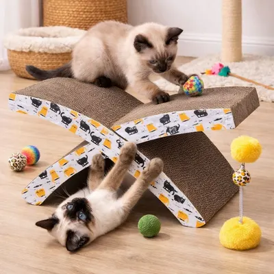Sisal bej pentru pisici, Koopman, 46x24x8cm, colecția Cats