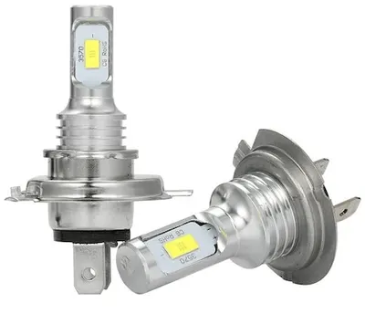 Set 2 Becuri auto H7 12 LED SMD putere 1600W