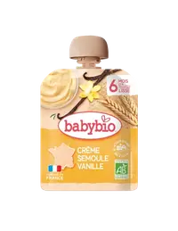 Crema de gris si vanilie Bio, 85g, BabyBio