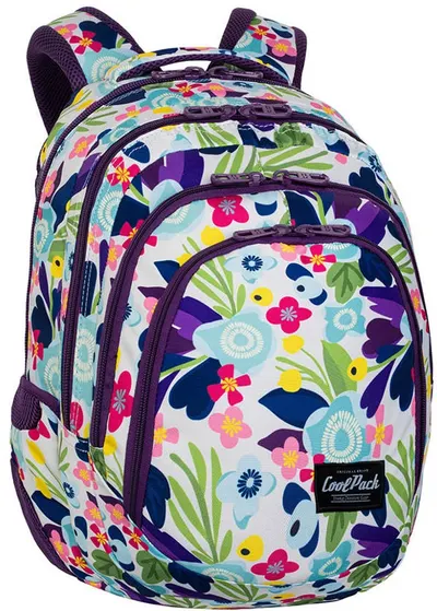 Ghiozdan școlar Cool Pack Drafter - Flower Me, 27 l
