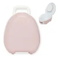 Olita portabila cu capac si maner My Carry Potty Roz pal
