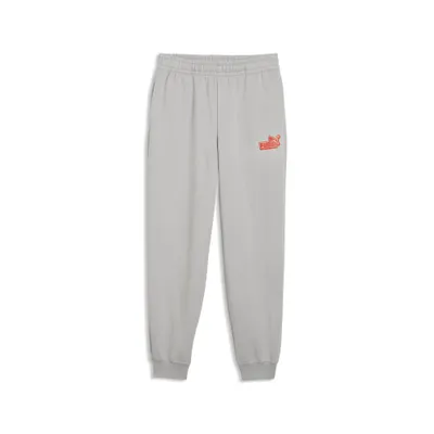 Pantaloni de trening relaxați cu logo Essentials Lab pentru băieți PUMA