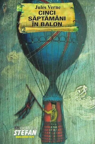 Cinci săptămâni în balon - Paperback brosat - Jules Verne
