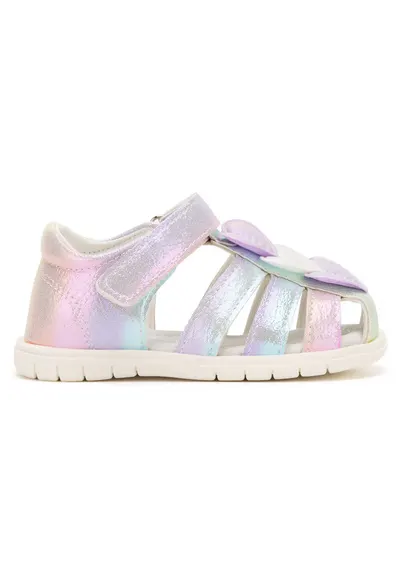 Sandale copii - multicolor - material textil - sistem inchidere Velcro