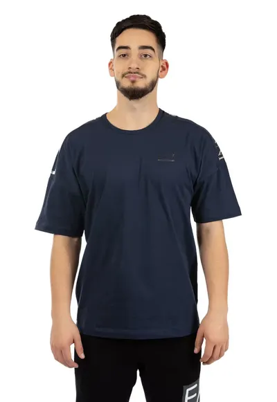 Tricou Emporio Armani Train Logo Series M Extended Logo Tee SS 6RPT10PJ7CZ01554