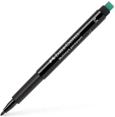 Liner permanent Faber-Castell Multimark - M, 0.1 mm, negru