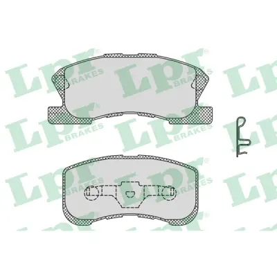 Set placute frana, frana disc LPR 05P1042
