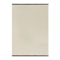 Covor bej țesut manual din lână 140x200 cm Mavi – noo.ma
