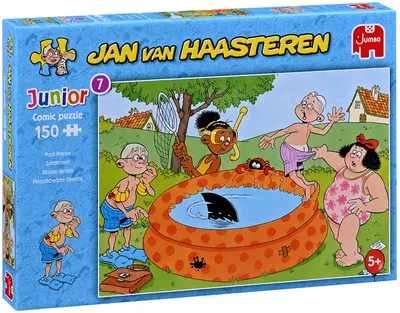 Puzzle Jumbo din 150 de piese - Joc in piscina