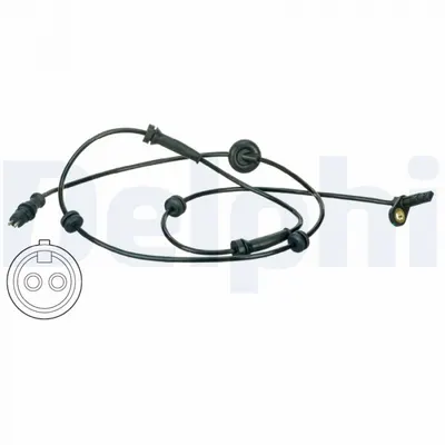 Senzor ABS Fata Stanga potrivit FIAT DOBLO, DOBLO MINIVAN 1.2-1.9D 03.01