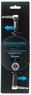 Cablu pentru chitară Ibanez - SI04PR, 6.3 mm, 0.12 m, negru