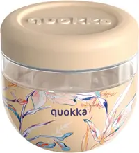 Borcan pentru mâncare Quokka Bubble - Vintage Floral, 770 ml
