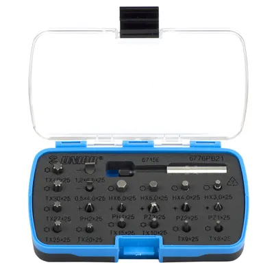 Set de biti in cutie de plastic