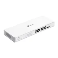 TP-LINK 16-Port Gigabit Smart Switch with 16× Gigabit RJ45 ports and 2× Gigabit SFP slots, Interfata: 16× 10/100/1000 Mbps RJ45