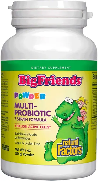 Big Friends Multi-Probiotic, 60 g, Natural Factors