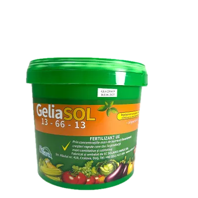 Geliasol 13-66-13+Oligoelemente 5 kg, ingrasamant fertirigare, Solarex - Default Title