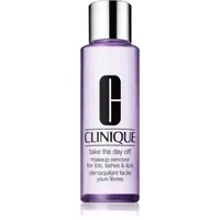 Clinique Take The Day Off™ Makeup Remover For Lids, Lashes & Lips două faze pentru îndepărtarea machiajului de pe ochi și buze